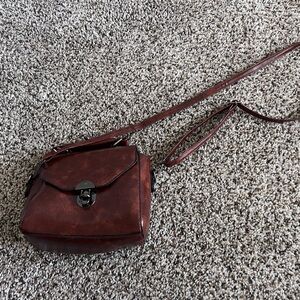 Elegant Brown Leather Women's Bag